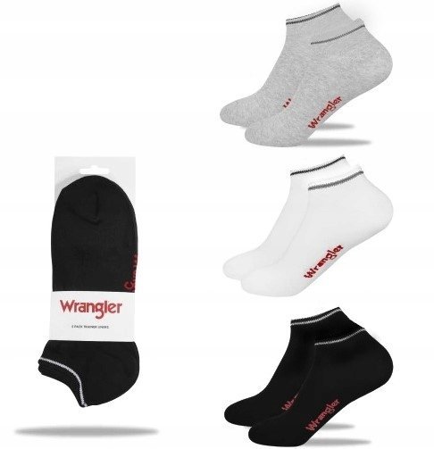 Wrangler Skarpetki STOPKI wielokolorowy rozmiar 43-46