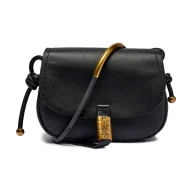 Torebki damskie - Pinko Skórzana listonoszka SADDLE MINI - miniaturka - grafika 1