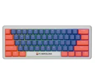 Klawiatury - OCPC Gaming FCB KR2 Wireless 3w1 Niebiesko-czerwony - miniaturka - grafika 1