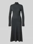 Sukienki - Sukienka casualowa o kroju regular fit z czystej wełny - miniaturka - grafika 1