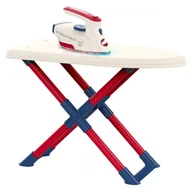 Zabawy w naśladowanie dorosłych - Zestaw Xxl Deska Do Prasowania Z Żelazkiem Wieszakiem Koszem Na Prani I Ubraniami 14 El. Lumarko! - miniaturka - grafika 1