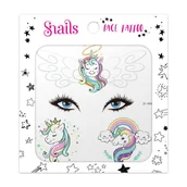 Zabawy w naśladowanie dorosłych - Snails, Naklejki na twarz Face Tattoo Snails - Unicorn Star - miniaturka - grafika 1