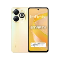 Telefony komórkowe - Infinix Smart 8 3/64GB Złoty - miniaturka - grafika 1