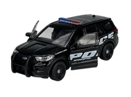 Samochody i pojazdy dla dzieci - WELLY 2023 FORD EXPLORER POLICJA 1:34 43837 - miniaturka - grafika 1
