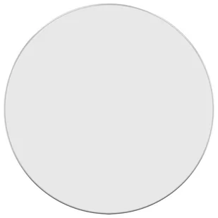 Lumarko Lustro ścienne, srebrne, Ø 60 cm, okrągłe - Lustra - miniaturka - grafika 3