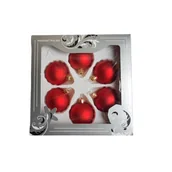 Bombki - Zestaw bombek 5 cm połysk / mat 6 sztuk mix - miniaturka - grafika 1