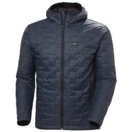 Kurtki męskie - Kurtka zimowa męska Helly Hansen Lifaloft Hooded Insulator Jack Rozmiar: M / Kolor: niebieski - miniaturka - grafika 1