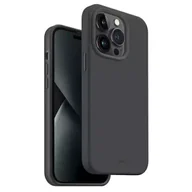 Etui i futerały do telefonów - Uniq Etui etui Lino Hue do iPhone 14 Pro Max 6,7" Magclick Charging szary/charcoal grey - miniaturka - grafika 1