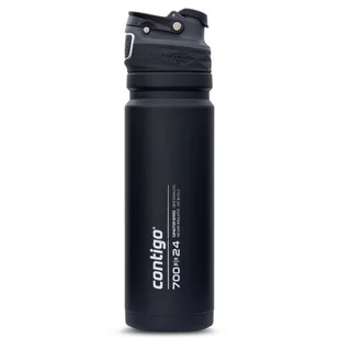 Termos z ustnikiem Free Flow Contigo 700ml - Czarny - Termosy - miniaturka - grafika 1