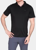 Koszulki i topy damskie - T-shirt z kołnierzykiem The North Face Tanken Polo - tnf black - miniaturka - grafika 1