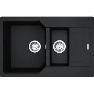 Franke Urban UBG 651-78 GSC Zlewozmywak granitowy półtorakomorowy 78x50 cm onyx 114.0687.296 - Zlewozmywaki - miniaturka - grafika 1