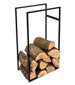 Akcesoria kominkowe - Stojak na drewno Sumatra CZARNY - miniaturka - grafika 1