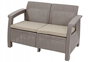 Keter Corfu Love Seat Sofa - Sofy ogrodowe - miniaturka - grafika 1