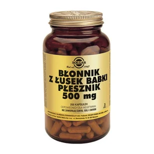 Solgar Błonnik z łusek Babki Płesznik, kapsułki, 200 szt. - Suplementy diety - miniaturka - grafika 1