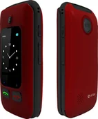 Telefony komórkowe - Estar MOBILE PHONE ESTAR DIGNI FLIP RED - miniaturka - grafika 1