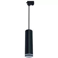 Lampy sufitowe - Ideus Wisząca tuba ZULA 03994 nowoczesna lampa do szynoprzewodu czarna - miniaturka - grafika 1