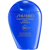 Balsamy i kremy do opalania - Shiseido Expert Sun Protector Lotion Spf50+ Mleczko Do Opalania 150 ml - miniaturka - grafika 1
