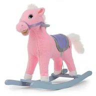Skoczki dla dzieci - Milly Mally, Koń Na Biegunach, Łatek, Różowy - miniaturka - grafika 1
