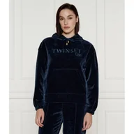 Bluzy damskie - Twinset U&B Bluza Loose fit - miniaturka - grafika 1