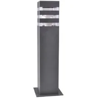 Lampy ogrodowe - Polux TEKSAS 44cm grafit 1xE27 Lampa stojąca zewnętrzna 316172 316172 - miniaturka - grafika 1