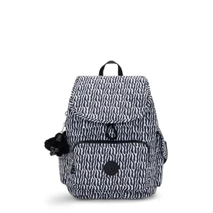 Kipling CITY PACK S Mały Plecak, Holiday Waves, Niebieski - Plecaki - miniaturka - grafika 1