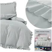 Pościel - Pościel 140 x 200 2cz z Falbaną Jowita 09 - miniaturka - grafika 1