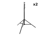 Statywy i uchwyty do lamp - GlareOne oświetleniowy Air A-360 z pokrowcem, amortyzacja powietrzna - zestaw 2szt - miniaturka - grafika 1