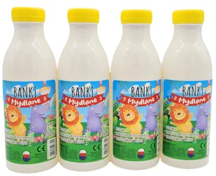 PŁYN do BANIEK uzupełniacz PRODUKT POLSKI 0,5 L wydajny TĘCZOWE BAŃKI - Bańki mydlane - miniaturka - grafika 1