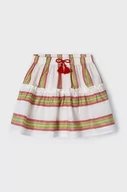 Sukienki i spódniczki dla dziewczynek - Mayoral spódnica dziecięca kolor fioletowy mini rozkloszowana - miniaturka - grafika 1