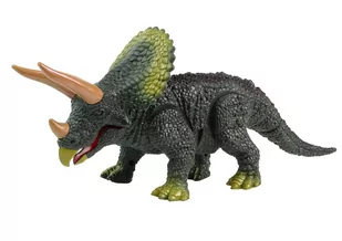 Dinozaur Na Baterie Triceratops Zdalnie Sterowany Dźwięk - Zabawki zdalnie sterowane - miniaturka - grafika 1