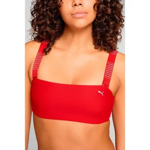 Góra od bikini Bandeau w kolorze czerwonym - Stroje kąpielowe - miniaturka - grafika 1
