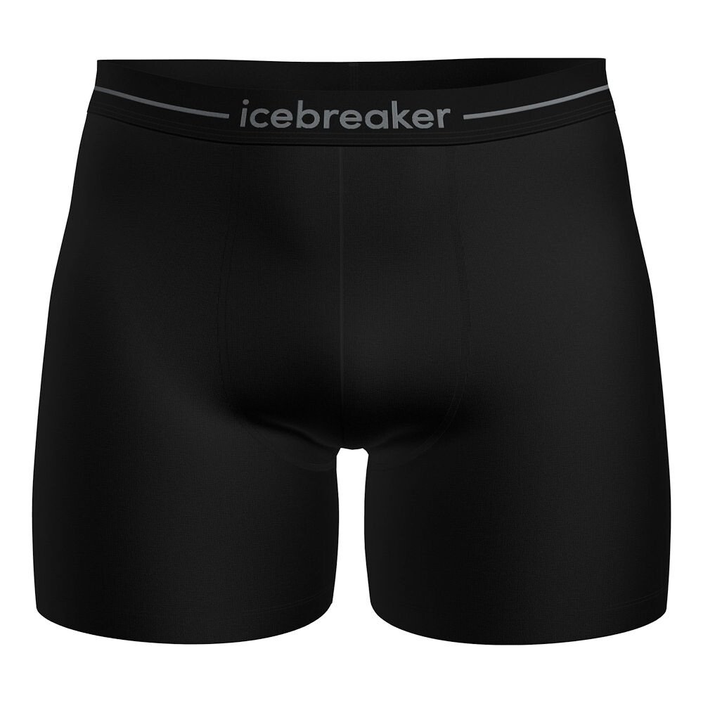 Bokserki męskie Icebreaker Anatomica Boxers Black XXL