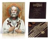 Ikony i obrazy sakralne - Ikona religijna Święty Leon - miniaturka - grafika 1