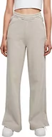 Spodnie damskie - Urban Classics Damskie spodnie sportowe z rozcięciem na końcach nogawek, Ladies Heavy Terry Garment Dye Slit Pants, spodnie do biegania dostępne w 3 kolorach, rozmiary XS - 5XL, ciemnoszary., L - miniaturka - grafika 1