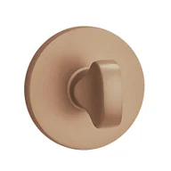 Klamki - Rozeta Wc Krótka Okrągła Slim Miedź Szczotkowana Kuchinox - miniaturka - grafika 1
