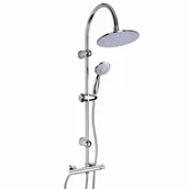 Zestawy prysznicowe - Deante Deszczownica z baterią termostatyczną NSPP051K NSPP051K - miniaturka - grafika 1