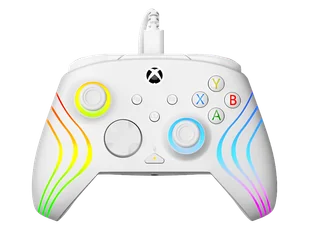 Kontroler przewodowy TURTLE BEACH Afterglow Wave Biały do Xbox Series/Xbox One/PC 231860 - Kontrolery gier na PC - miniaturka - grafika 1