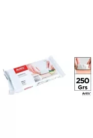 Glina modelarska 250g biała - Masy plastyczne - miniaturka - grafika 1