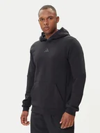 Bluzy męskie - adidas Bluza techniczna Designed for Training IY1119 Czarny Regular Fit - miniaturka - grafika 1