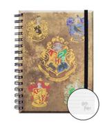 Notesy i bloczki - Pyramid Posters Harry Potter Domy Hogwartu - notes 14,8x21 SR72083 - miniaturka - grafika 1