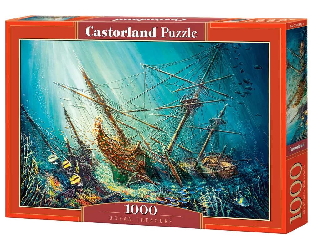 Castorland Puzzle 1000 Ocean Treasure wysyłka w 24h !