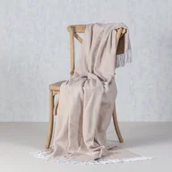 Koce - Pled Ibiza 140x200cm beige - miniaturka - grafika 1