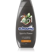 Szampony do włosów - Schauma Sports Power Shampoo szampon wzmacniający - miniaturka - grafika 1