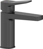 Baterie umywalkowe - 4522-825-81 / KFA / MALAGA / BATERIA UMYWALKOWA STOJĄCA 35MM , ZE SPUSTEM CLICK CLACK, BLACK / - miniaturka - grafika 1