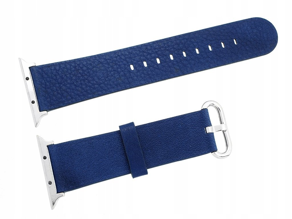 Pasek Apple Watch Morellato granatowy skórzany 42 mm