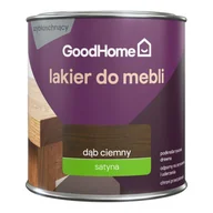 Lakiery do drewna - GoodHome Lakier do mebli dąb ciemny satyna 0,25 l - miniaturka - grafika 1