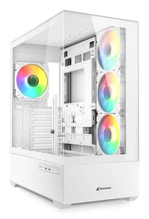 Sharkoon AK6 RGB Biały - Obudowy komputerowe - miniaturka - grafika 1