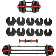 Hantle i ciężarki - Hantla HMS SGR40 Pro Set 2w1 (43.5 kg) - miniaturka - grafika 1