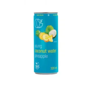 Quality Food Woda kokosowa z sokiem ananasowym 320 ml - Soki i napoje niegazowane - miniaturka - grafika 1