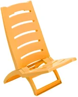 Fotele i krzesła ogrodowe - Krzesło żółte ogrodowe E2-M71 - miniaturka - grafika 1